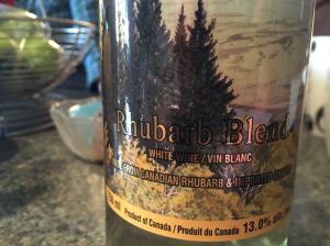 rhubarb wine